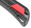 Knife Strend Pro Premium FD781, BlackMatt, SoftTouch, 18 mm, snap-off, + 10 lame, set