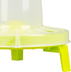 Krmítko Novital 2198AF, 10,5 lit., pro drůbež, plast, s nožkami