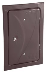 Ajtó Anko C2.2B 160x280 mm, kémény, barna, revízió
