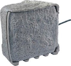 Strend Pro Steckdose, wasserdicht, Garten, Steinimitat, IP44, 4 Steckdosen, 3 m