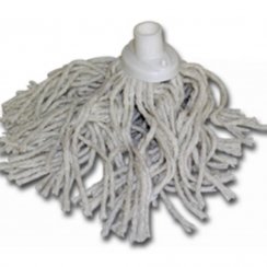 Zamiennik mopa bawełnianego MAXI z frędzlami, wykonany z włókien naturalnych