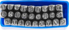 Stempel Alphabet HR59104 04 mm, Buchstabe, 27 Stk