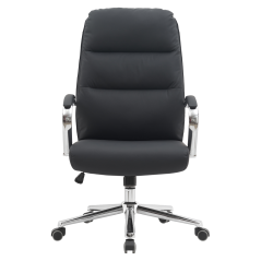 Bürostuhl, schwarz/chrom, ADMON