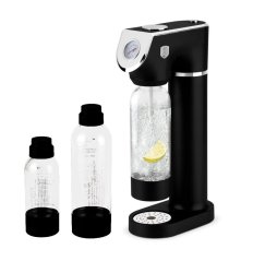 SODABAR Výrobník sódy + 2 fľaše Matte Black Collection
