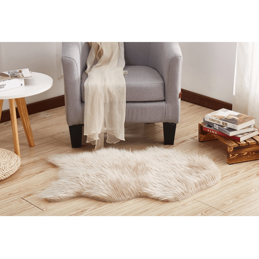 Kunstfell, Beige, 60x90, EBONY TYP 2
