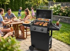 Grill Strend Pro Andora, BBQ, gaz, 2 palniki