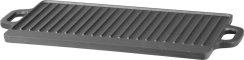 MagicHome Castora Line Grillplatte, Gusseisen, 505x235x15 mm