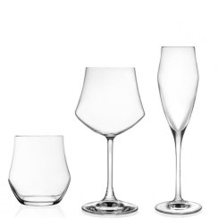 Set pahare whisky, vin, șampanie 18pcs EGO