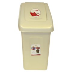 Kosz UH 25l SWING kremowy