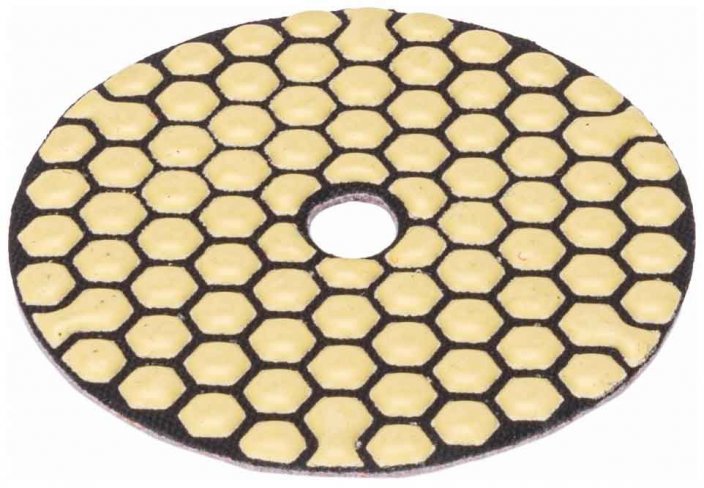 Set diamantnih plošč, zrnatost 50-3.000, vrtalna plošča 100 mm, suho brušenje, POWERMAT