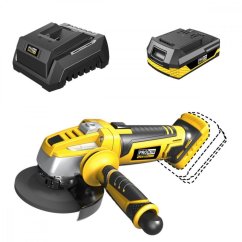 Winkelschleifer AG-L0118, 125 mm AKU 18V PROKIN - STARTER KIT KLC