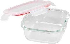 Dóza MagicHome, štvorcová, 520 ml, s vekom, Clip