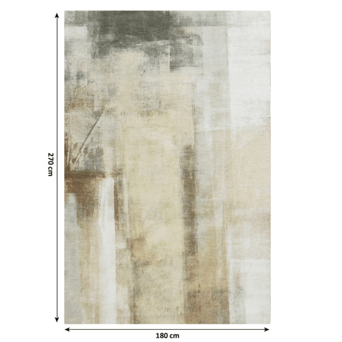 Tepih, smeđa/siva, 180x270, ESMARINA TIP 1