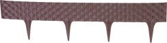 Palisáda RattanPalisade L-2,40 m, tmavě hnědá, bal. 3 ks, 820x95/200 mm, UV