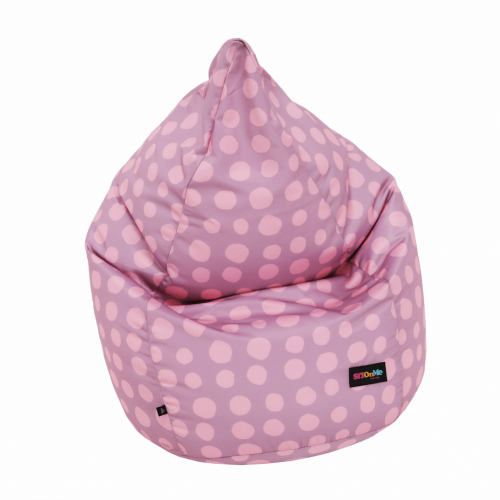 Sedežna vreča, roza-vijolična/vzorec, TELDIN