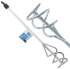 Agitator pentru vopsea și materiale de construcții 60x320 mm, prindere hexagonală, GEKO
