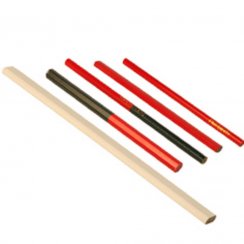 Asztalos ceruza HB 18cm/in 12 db piros felület