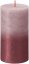 Svíčka bolsius Rustic, Vánoční Sunset Ash Rose+ Red, 130/68 mm
