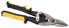 Nůžky na plech převodové přímé 250 mm, žlutá rukojeť, XL-TOOLS