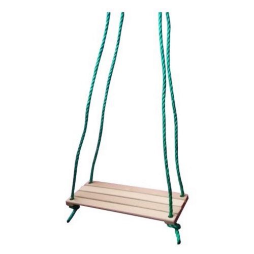 Leagăn simplu pentru copii, lemn natural, 40x15cm, lungime 135cm KLC