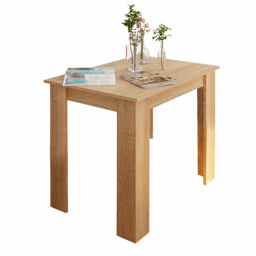 Stół do jadalni, dąb sonoma, 86x60 cm, TARINIO