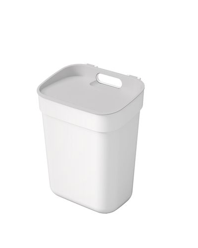 Coș Curver® GAȚIT DE COLECTARE, 10 litri, 18,6x25x32,9 cm, alb, pentru deșeuri
