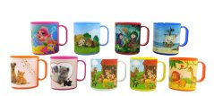 Cană pentru copii UH 250 ml cu animal print KLC (akce)