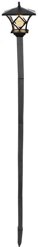 Strend Pro Garden Zia svjetiljka, solarna, 2xLED, 17x17x153 cm (akce)