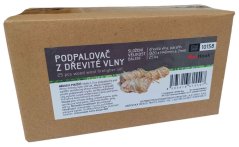 Upaljač od drvene vune 25 kom, promjer 20 mm, dužina 40 mm, JAD
