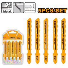 Lamă dreaptă pentru metal 1-3mm, 76mm, 5pcs INGCO