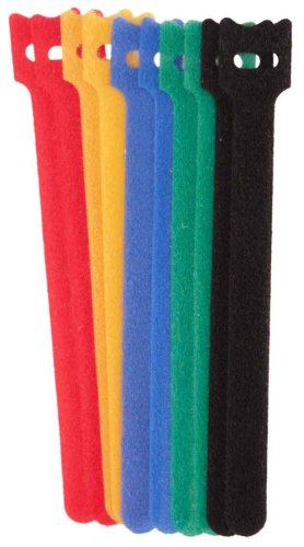 Farbiges Klettband 150 mm x 12 mm, 12 Stück, GEKO