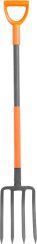 Vidly Strend Pro, 4-hroté, s násadou, 120 cm
