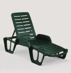 LETTINO FISSO zöld fotel (kereskedelmi célra nem alkalmas)