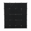 Moduláris szekrény szervező, fekete/tejfehér, RODAN TYP 2