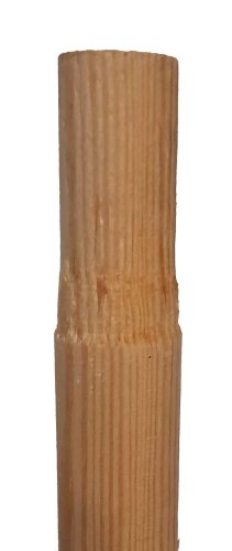 Mâner din lemn pentru mătură de drum 150 cm, diametru 26 mm, capăt conic, pin