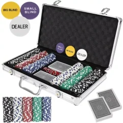 Poker - set od 300 žetona u kutiji HQ 23528 (akce)