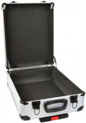 Aluminiowa walizka na kółkach z uchwytami 445x355x165 mm,, GEKO