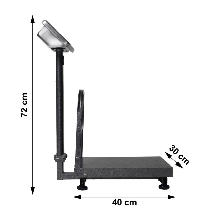 Elektronická váha 200 kg plošinová (akce)