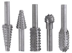 Strend Pro Raspel RR0731, 5-teiliges Set, rotierend, mit Schaft