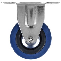 Roată din cauciuc de 75 mm, capacitate de încărcare de 60 kg, GEKO
