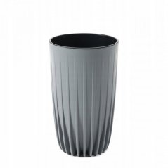 Cvetlični lonček UH ø300 mm MIRA siv višina 515 mm z vložkom KLC