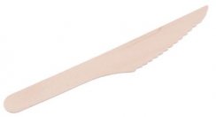 Nóż MagicHome Woodline ECO Gastro, 160 mm, op. 100 szt., 100% naturalne