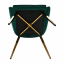 Blagovaonska stolica, smaragd/zlato krom-zlato, PERLIA