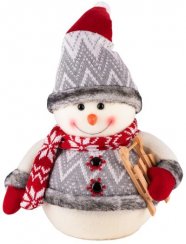 Božični okras MagicHome, Snežak, 30 cm