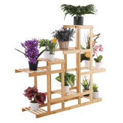 Višenamjenska polica, natural, TABIA + poklon (akce)