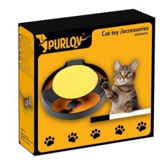 Hračka pre mačku - koliesko s myšou