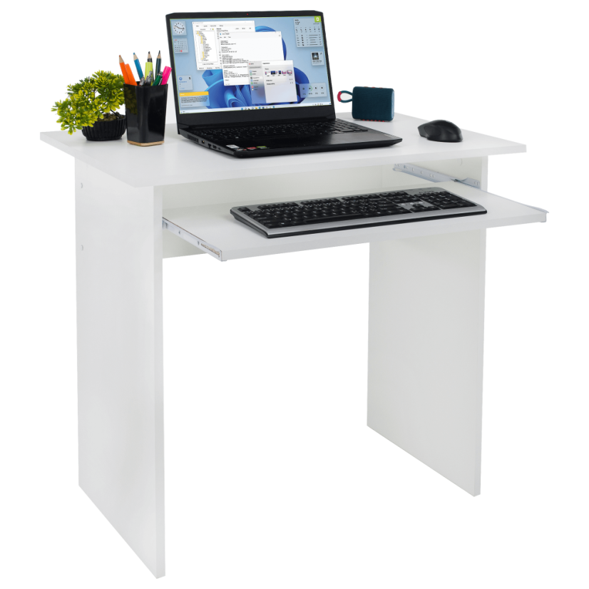 PC-Tisch, weiß, VERNER NEU