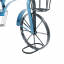 Retro saksija u obliku bicikla, crno/plava, ALBO