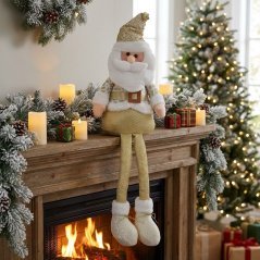 MagicHome Weihnachtsfigur, Weihnachtsmann, 60 cm