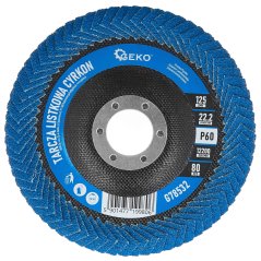 Csiszolótárcsa hegesztési varratokhoz 125 x 22,2 szemcse 60 ZIRKON, GEKO (akce)